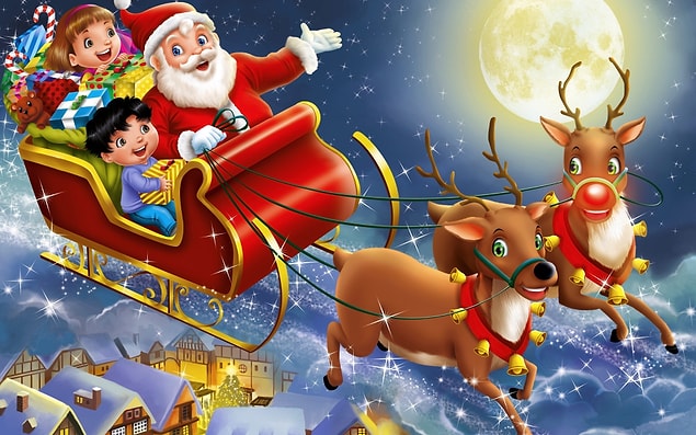 7. Noel Baba'nın geyiklerinin sayısı bilinenin aksine 9 değil, 10'dur.