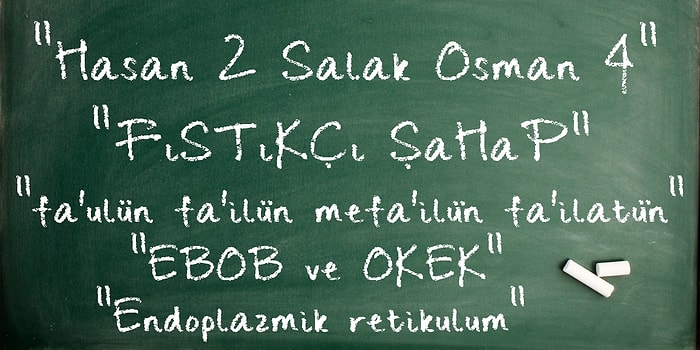 Görünce Sizi Lise ve Öncesi Döneme Işınlayacak 28 Efsane Ders Konusu