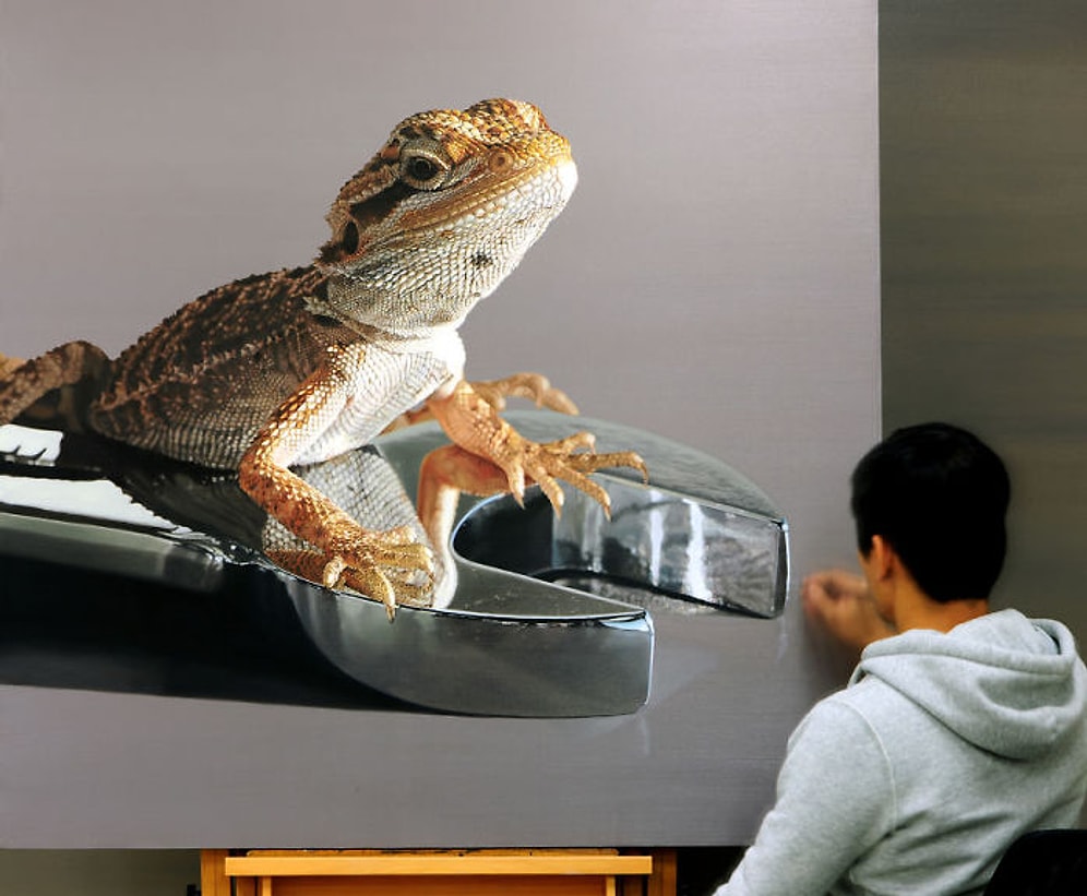 Fotoğraf Olmadığına İnanamayacağınız 15 Realist Tablo