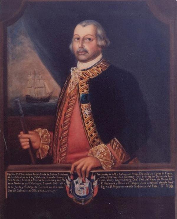 6. "İspanyol General Bernardo de Gálvez'in Portresi" (The Portrait of Spanish General Bernardo de Gálvez).