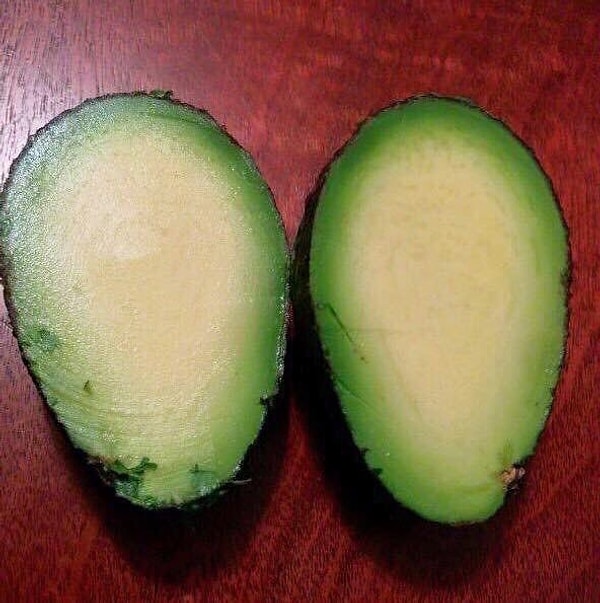 2. Авокадо без косточки 0_o