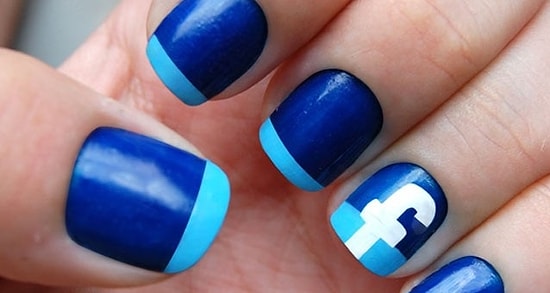 Новый тренд: ногти в стиле социальных сетей