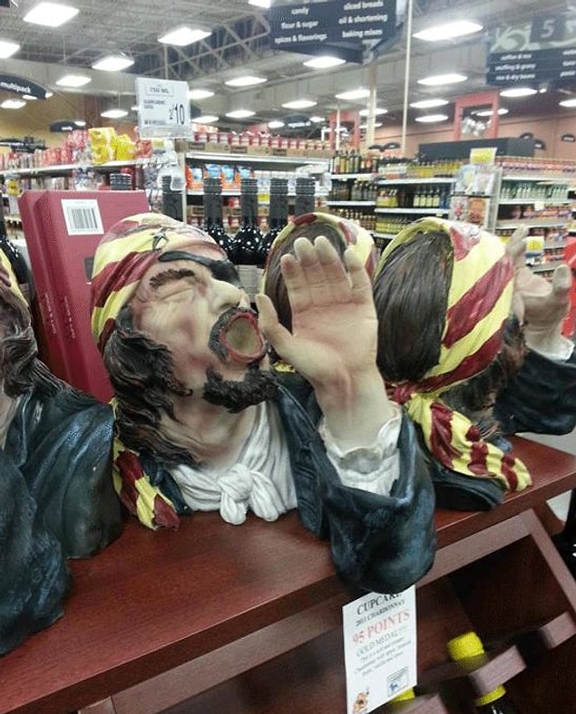 17. This decorative wine holder...