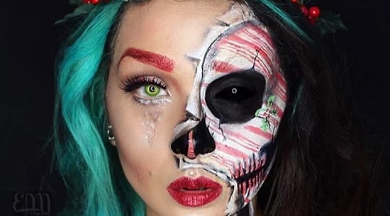 17 новогодних мейк-апов, которые будут преследовать вас в худших кошмарах