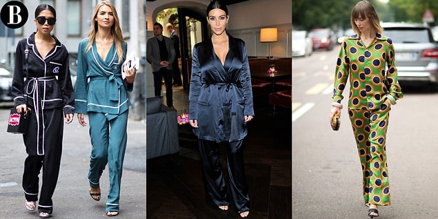 10. 2016 yılında moda olan 'pijamanı sokağa taşı' modası en çok onu sevindirmiştir.