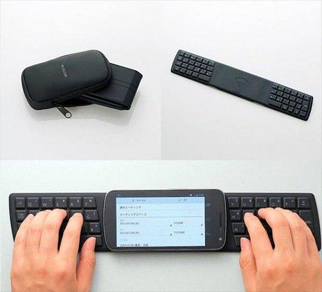 16. Akıllı telefonlar için klavye!