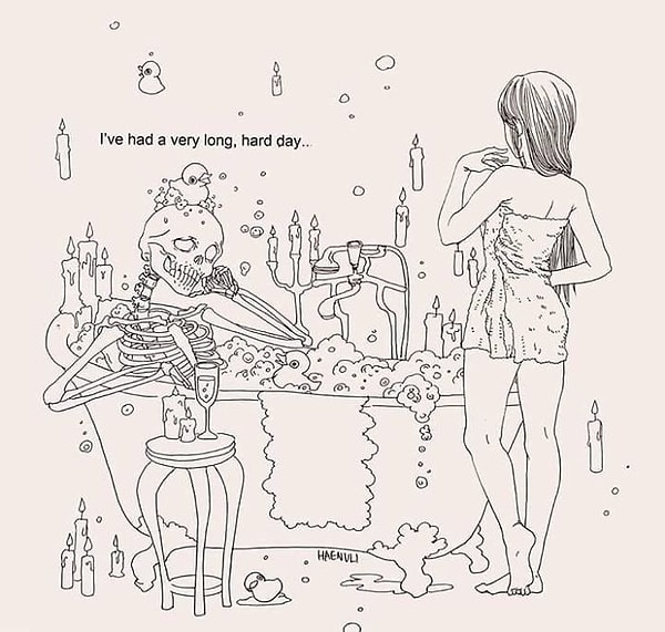 "У меня был очень длинный и тяжелый день..."