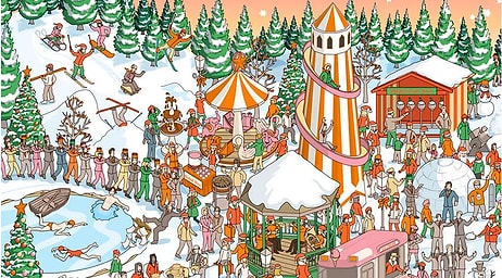 Найти Деда Мороза на этой картинке сложнее, чем может показаться 🎅