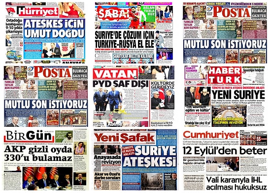 Gazetelerde Bugün | 29 Aralık Perşembe
