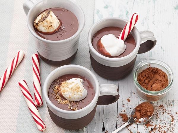 1. Süt+Kakao+Çikolata+Şeker+Marshmallow
