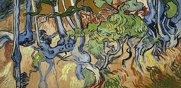 4. Vincent van Gogh: Ağaç Kökleri (1890)