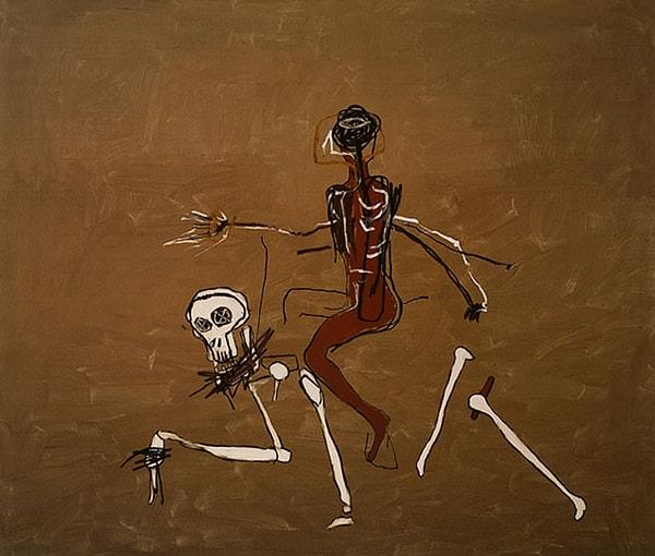 5. Jean-Michel Basquiat: Ölümle Sürüş (1988)