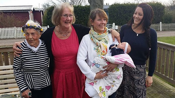 36. 100-летие Элис и день рождения ее пра-пра-правнучки