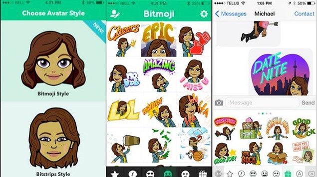 12. Bitmoji