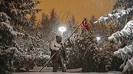 Ankara'ya Öyle Yakışıyor ki Kar... Beyazlara Bürünen Başkentten Muhteşem Kar Görüntüleri