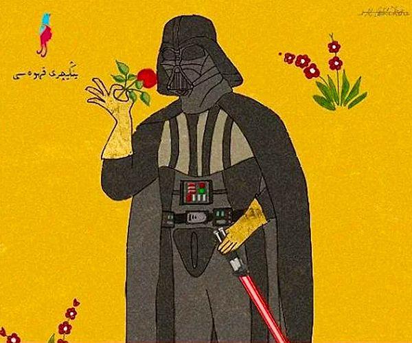 11. Romantic Darth Vader 😍