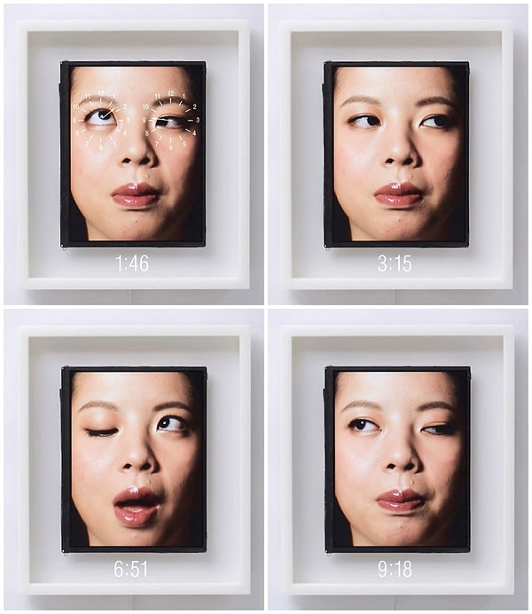 4. Лицо, показывающее время