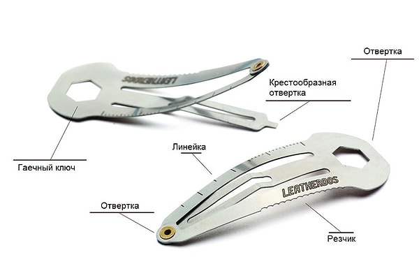 12. Заколка-мультитул