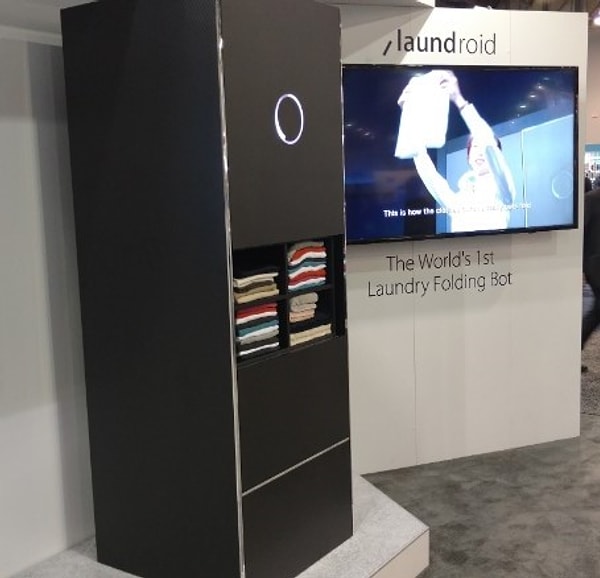 6. Роботизированная прачечная Laundroid