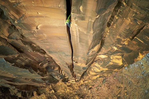 7. Kaya Tırmanışı, Utah, Amerika- Max Seigal