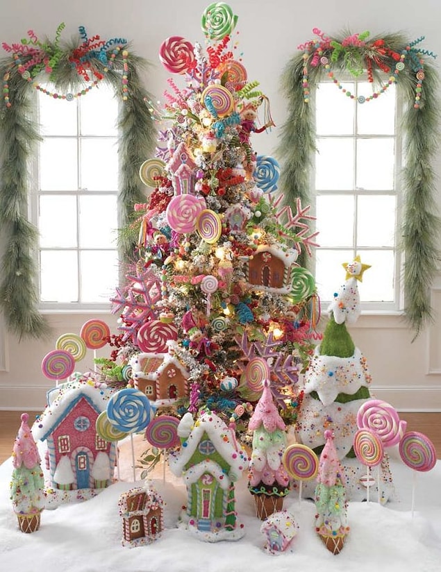 20. Candy Chrismas Tree