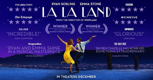 27. "La La Land", Tomatometer: 97%