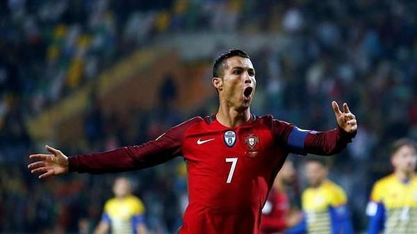 2016 yılı Ronaldo'nun Milli takımda geçirdiği en verimli yılı oldu