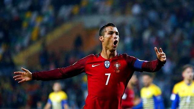 2016 yılı Ronaldo'nun Milli takımda geçirdiği en verimli yılı oldu