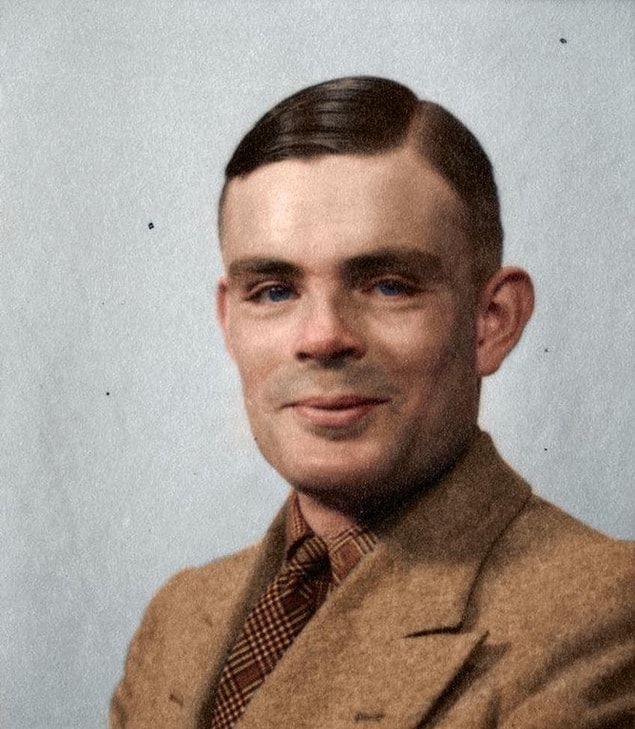 2. Alan Turing - the famous computer scientist, philosopher, and cryptologist.