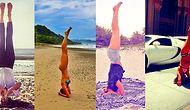Yoga Sayesinde Verdikleri Pozlarla Vücutlarının Esnekliği Aklımızı Alan 21 Ünlü