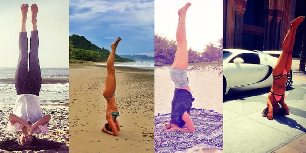 Yoga Sayesinde Verdikleri Pozlarla Vücutlarının Esnekliği Aklımızı Alan 21 Ünlü