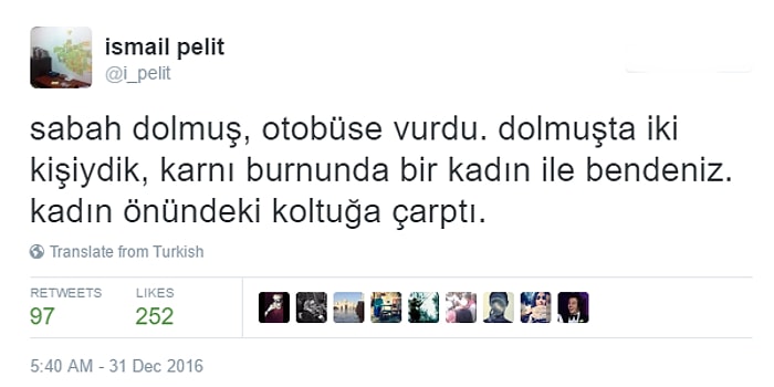 2016'nın Son Sabahında Bir Kaza ile Beraber Gelen, İçinizi Isıtacak Mutlu Bir Hikaye