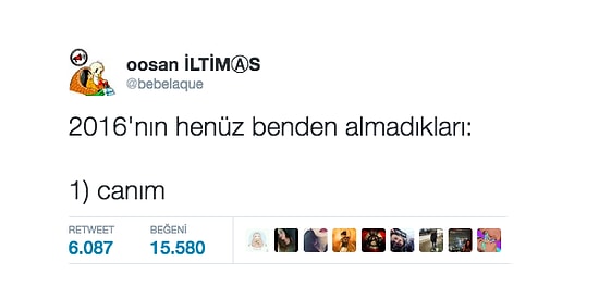 2016 Yılına Kaç Puan Verirsiniz?