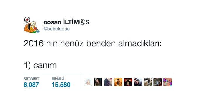 2016 Yılına Kaç Puan Verirsiniz?