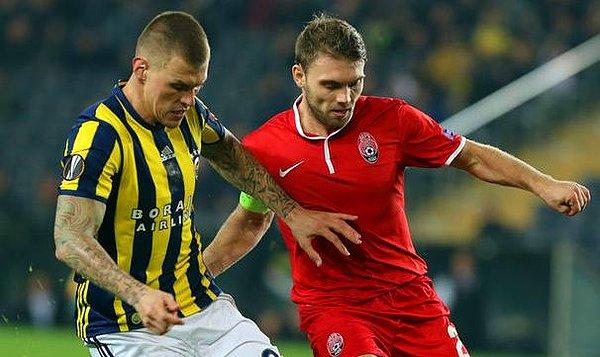 Karavayev, Zorya ile UEFA Avrupa Ligi'nde forma giydiği için, Fenerbahçe'nin Avrupa Ligi maçlarında oynayamayacak.
