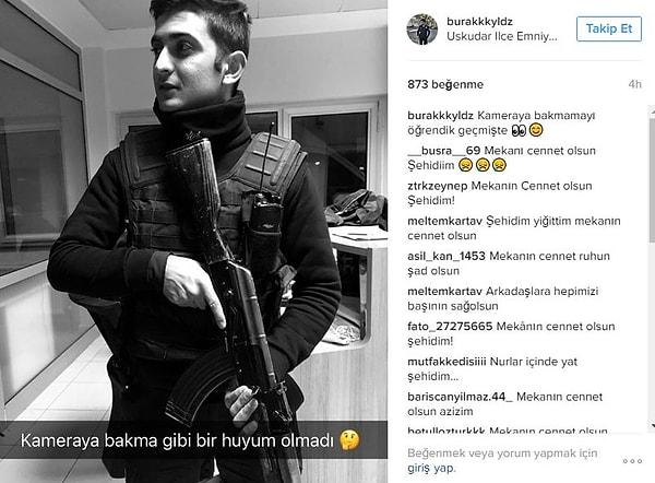 Şehit polisten geriye sosyal medya hesabından paylaştığı kareler kaldı...