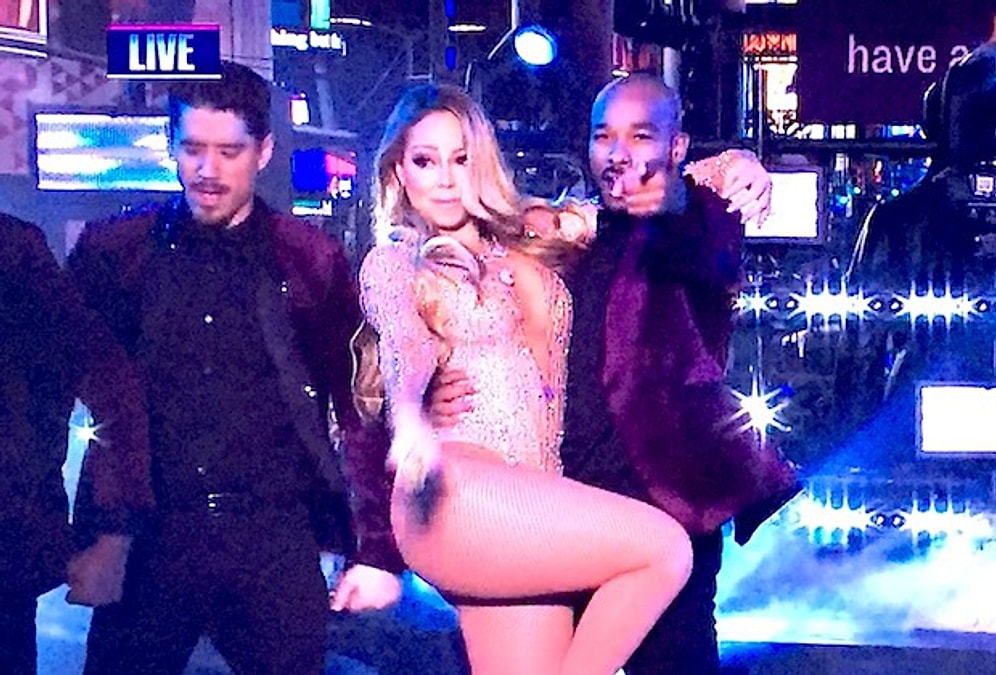 Mariah Carey'den Hayal Kırıklığına Uğratan Yılbaşı Performansı