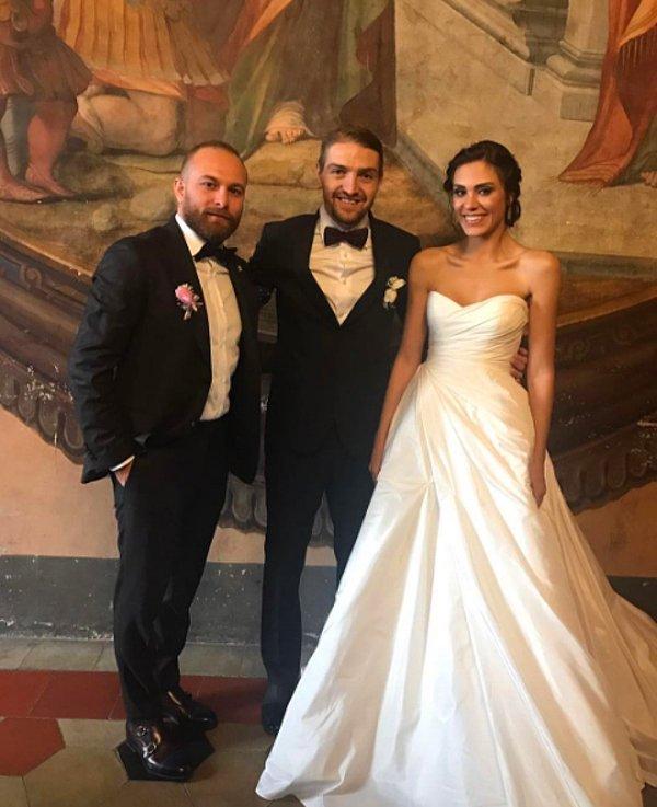 Caner Erkin'in nikah şahidi de Celil Can Müftüoğlu oldu.