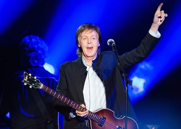 19. The Beatles üyesi bas gitarist, söz yazarı/besteci Paul McCartney