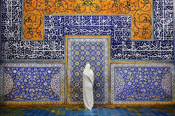 10. Şeyh Lütfullah Camisi'ndeki kadın, İran