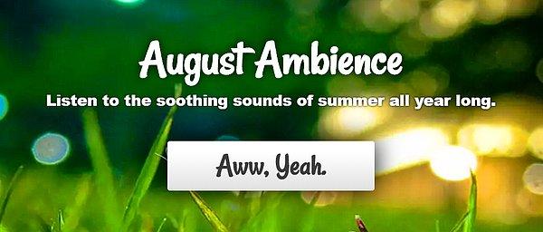 4. August Ambiance