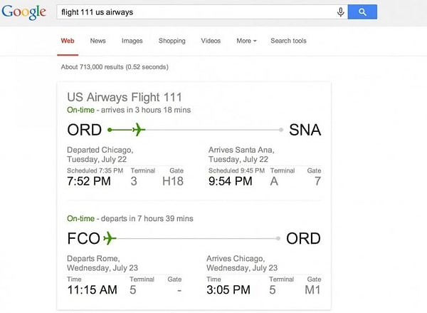 7. Если вы забыли время вылета, достаточно просто указать в поиске номер рейса и авиакомпанию, которой вы полетите.