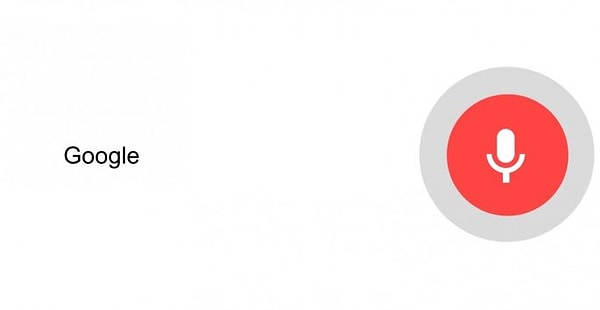 16. И последняя, но очень важная особенность. Если вы по какой-либо причине не можете написать в поисковую строку (например, у вас клавиатура сломалась), вы можете нажать на эту красную кнопку и просто произнести вслух то, что вы хотите найти.