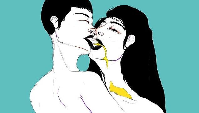 31. Inside Your Mouth Honey, And I Love It
