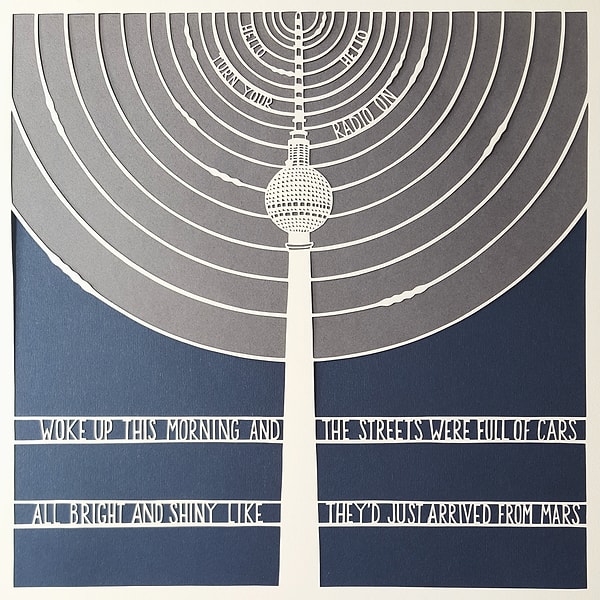 А это сделано для знаменитой берлинской радиобашни.