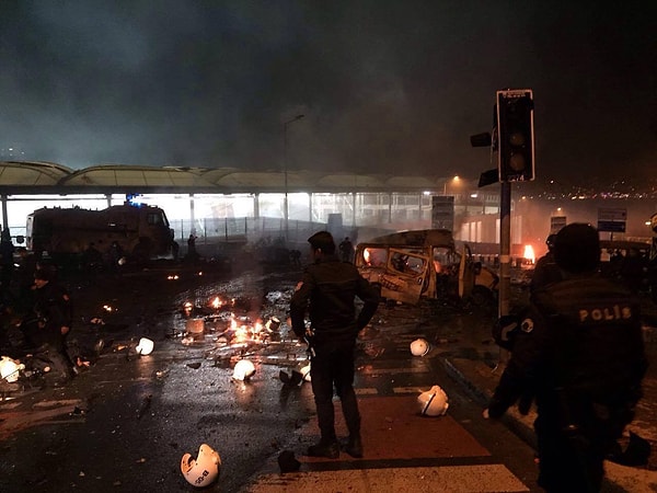 10 Aralık'ta Vodafone Arena yakınındaki terör saldırısında 46 kişi hayatını kaybetti
