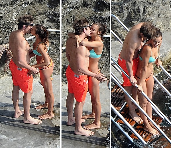 2. Уже через пару месяцев Ирину стали замечать с актером Брэдли Купером