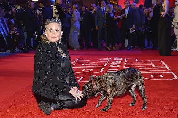 Carrie Fisher'in vakasında ise Kessler şöyle açıklıyor, "Carrie ölümle ilgili rahat hissediyordu. Hayatı ve ölmeyi aynı ciddiyetle karşılayacak biriydi."