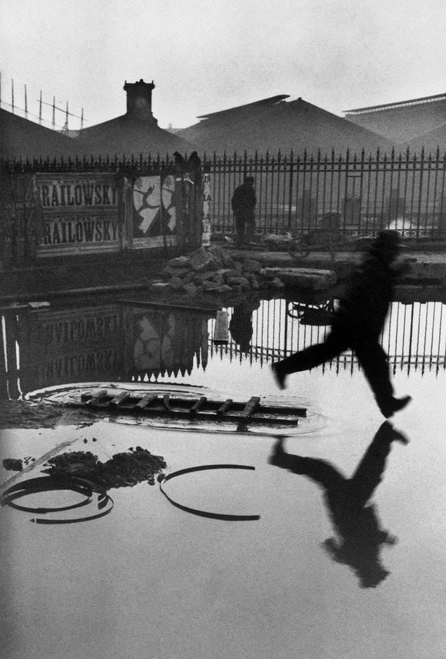 83. Behind The Gare Saint-Lazare, Henri Cartier-Bresson, 1932
