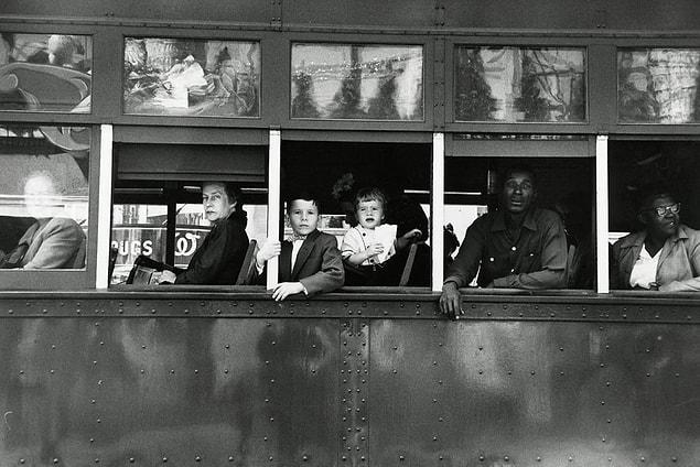 82. Trolley To New Orleans, Robert Frank, 1955